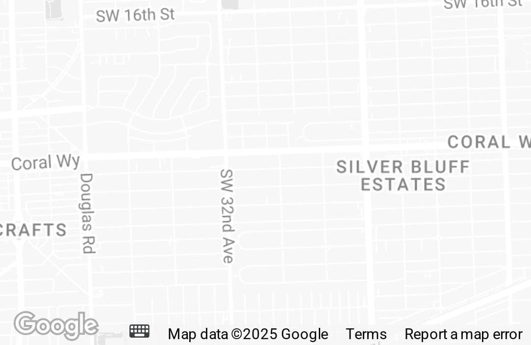 Street map of the dispatch service area.